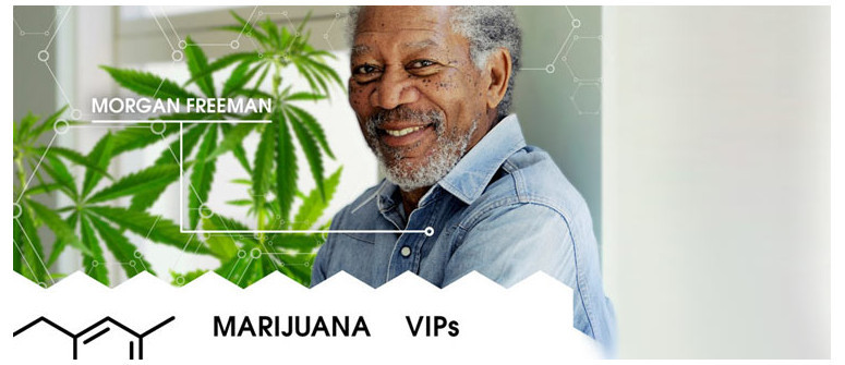 VIP della cannabis: Morgan Freeman