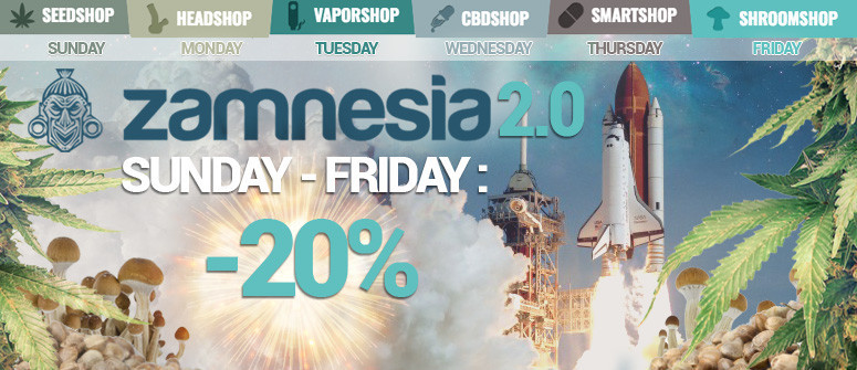 Zamnesia lancia 'ZAMNESIA 2.0' - Grandi sconti!