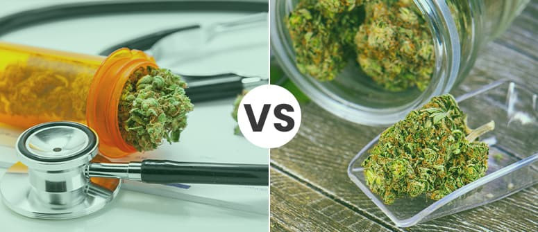 Marijuana terapeutica vs. ricreativa - che differenza c'è?